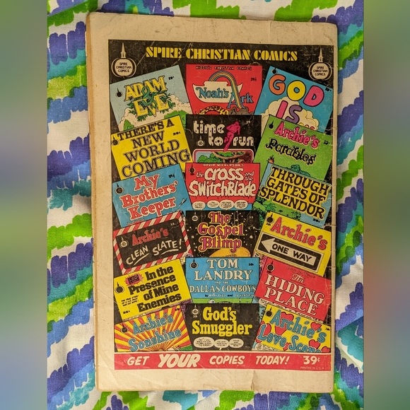 "Attack" Spire Christian Comics - Picture 2 of 3